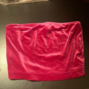 Pink tube top with little sparkles